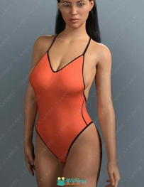 时尚泳装比基尼衣服服饰3D模型合集