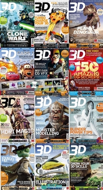3D World杂志 2011全年合集