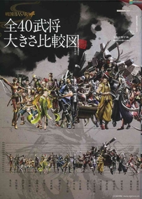 《战国BASARA4武将密传之书》设定集 扫描版