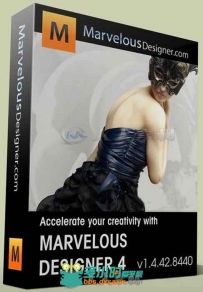 Marvelous Designer 4三维服装设计软件V1.4.42.8440版 Marvelous Designer 4 Perso...