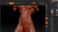 Zbrush 魔幻怪物角色设计细化雕刻视频教程 附源文件 ZB PS SP