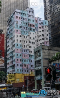 香港贫民窟破旧城市街道场景高清创作参考图合集