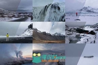 冰岛冬日效果照片调色Lightroom预设Iceland - Winter Edition