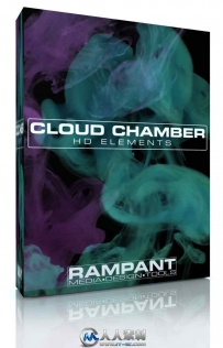 《水墨云雾高清视频素材》Rampant HD Cloud Chamber Elements