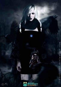 黑暗恶灵女性艺术图片展示A G 16