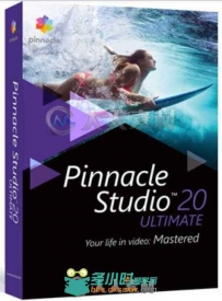 Pinnacle Studio品尼高非编剪辑软件V20.5.0版 PINNACLE STUDIO ULTIMATE 20.5.0 WI...