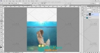 Photoshop合成美人鱼概念艺术处理视频教程