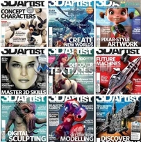 3D创意, CG书籍,3D艺术家书籍杂志2010年度合辑 3D Artist 2010 Col...