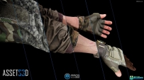 FPS第一人称射击游戏人物军事手臂UE游戏素材