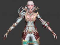 《天堂2》女角色3D模型