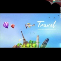 世界旅游宣传片头AE模板