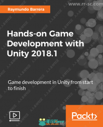Unity 2018.1游戏开发基础技能训练视频教程