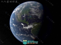 地球火星和月亮行星着色器Unity素材资源