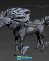 怪物猎人世界 地平线的塞勒斯 怪兽3D角色模型