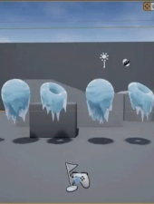 UE4 虚幻4 冰霜材质 结冰材质制作教程