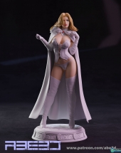白皇后漫威影视动漫反英雄角色雕刻3D打印模型