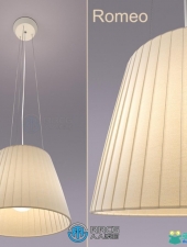 简欧罗密欧吊灯灯具室内家具3D模型